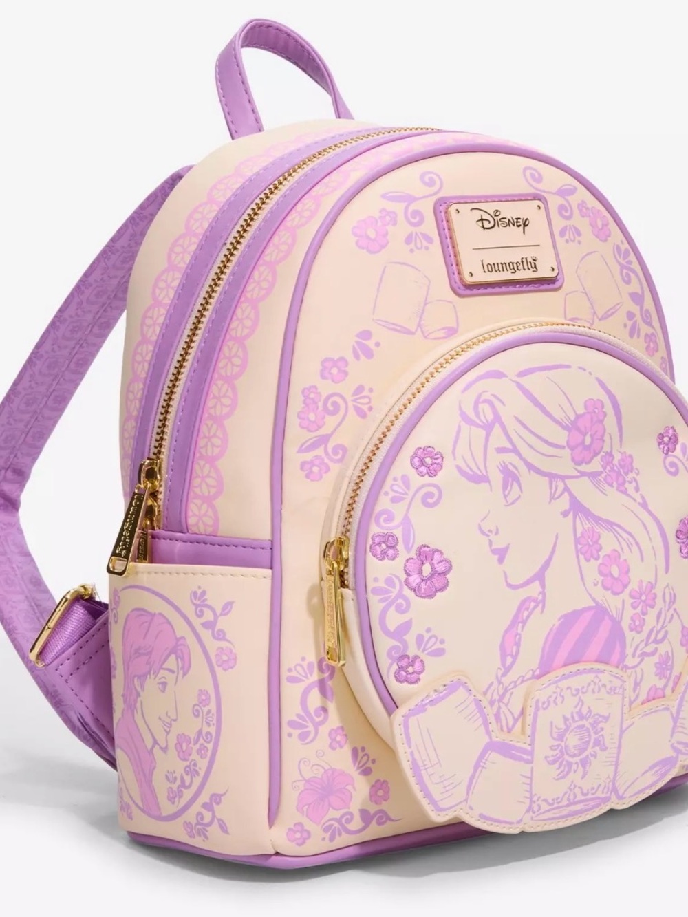 Loungefly Disney Tangled Rapunzel Sketched Mini Backpack — BoxLunch Exclusive